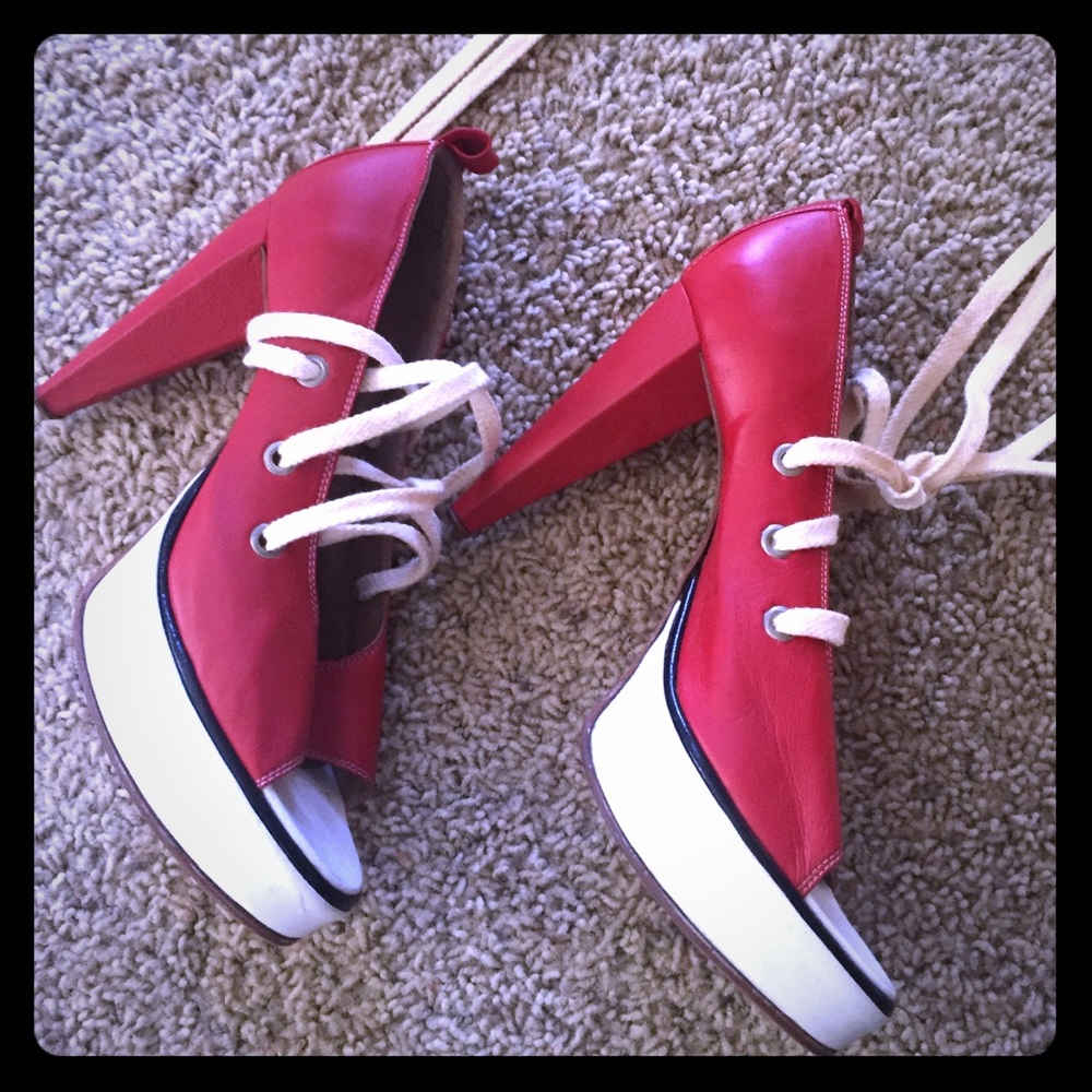 Brazilian Fernando Pires Platform Pumps sz 10